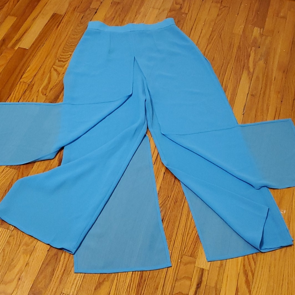 Sleeveless Top & Wide Leg Pants Set